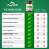 Zazzee USDA Organic Odorless Garlic 20:1 Extract, 5000 mg Strength,