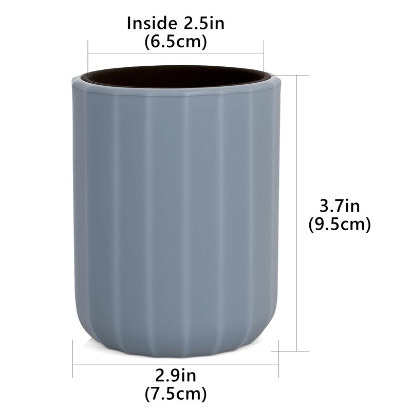 Car Cup Holder Sunglasses Stand, Extra Large Grey Soft Silicone