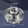 NNBWKIXI 4 Inch Wood Lathe Chuck Set 4 Jaws Self-Centering