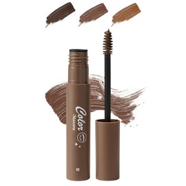 Erinde Tinte Para Cejas Matte, Tinte Para Cejas de Larga Duración y Resistente al Agua, Acabado Mate Natural, Prueba de Manchas y Transferencias, Tono Marrón Neutro para Cejas Definidas, #02