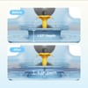 Birdfy Bath Plastic Standing Board for Hummingbird & Small Bird,