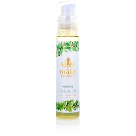 Mālie Organics Beauty Oil, Kōke‘e Scent, Multi-Use Moisturizer for Skin + Hair + Bath, Jojoba + Avocado + Coconut Oils, Vegan, 2.5 oz