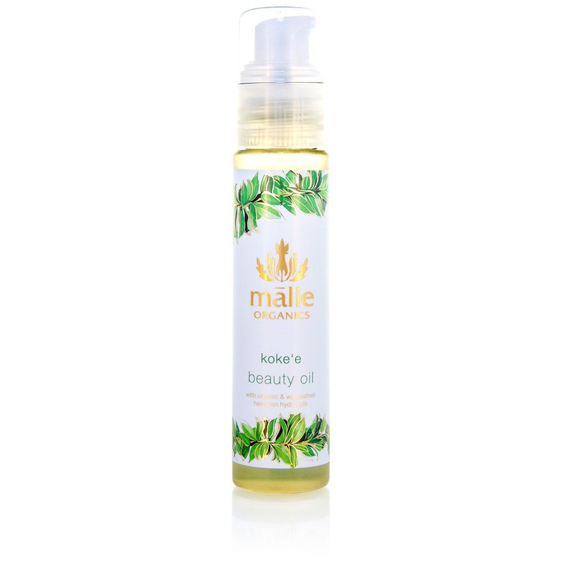 Mālie Organics Beauty Oil, Kōke‘e Scent, Multi-Use Moisturizer for Skin
