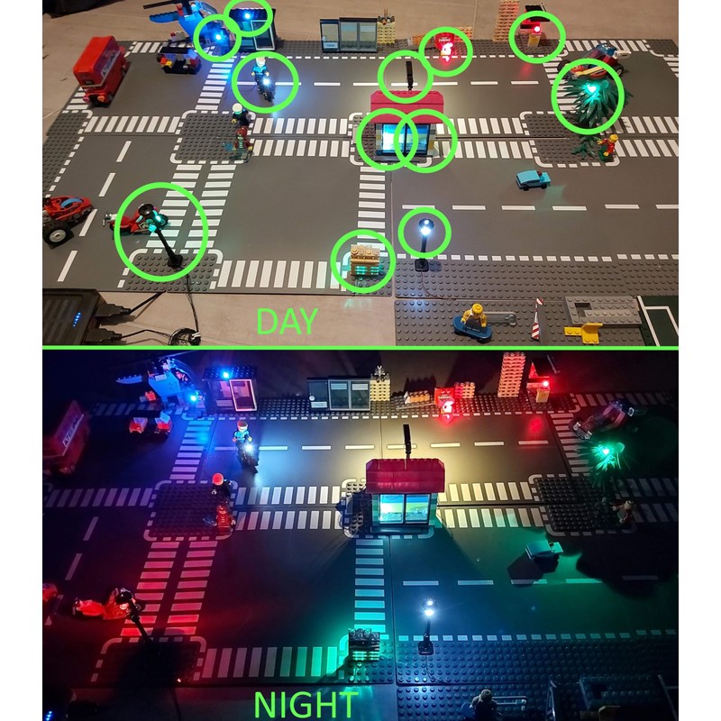 Spindee 11 Led Street Lighting Kit - Including Traffic Light