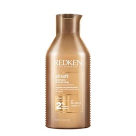 Redken Shampoo All Soft | Para Cabelos Secos e Quebradiços ​​| Proporciona Maciez Intensa e Brilho | Com Óleo de Argan | 300ml