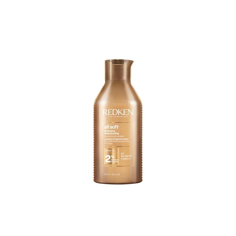 Redken Shampoo All Soft | Para Cabelos Secos e Quebradiços