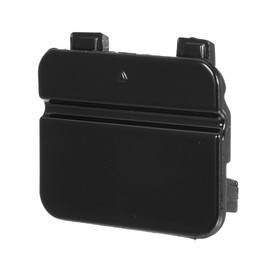 X AUTOHAUX 1 Stück Hinterre Stoßstange Abschlepphaken Augenabdeckung 51127202673 Schwarz