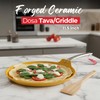 SALFORD 11.5 inch Nonstick Ceramic Crepe Pan, Flat Skillet Griddle