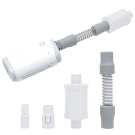 Cpap Muffler for AirMini with Cpap Hose Adapter, Noise-Absorbing Sponge, Quiet Sleep in Travel, No Air Leakage - Adapter Fits for Universal Standard 22mm Diameter Tubing