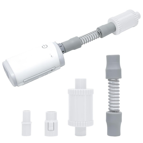 Cpap Muffler for AirMini with Cpap Hose Adapter, Noise-Absorbing Sponge,