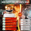 Ougist Portable Fire Escape Smoke Mask, Full Face Protection for