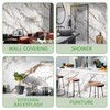 Marble Peel and Stick Waterproof Wall Paneling, 118" x 47"