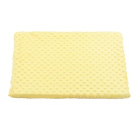 Baby Breastfeeding Pillow Prevent Spitting Milk 30 Degree Oblique Wedge Infant Nursing Sleeping Pillow Light Yellow 18.9 X 13.8in