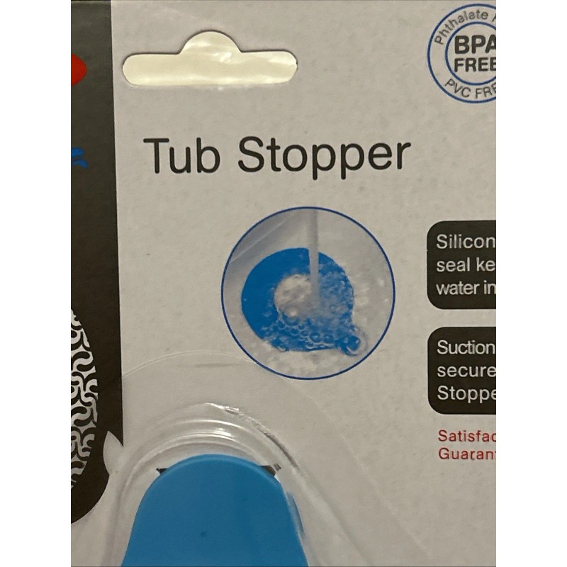 Oxo Tot Tub Stopper- Silicon Seal Keeps Water In Tub,