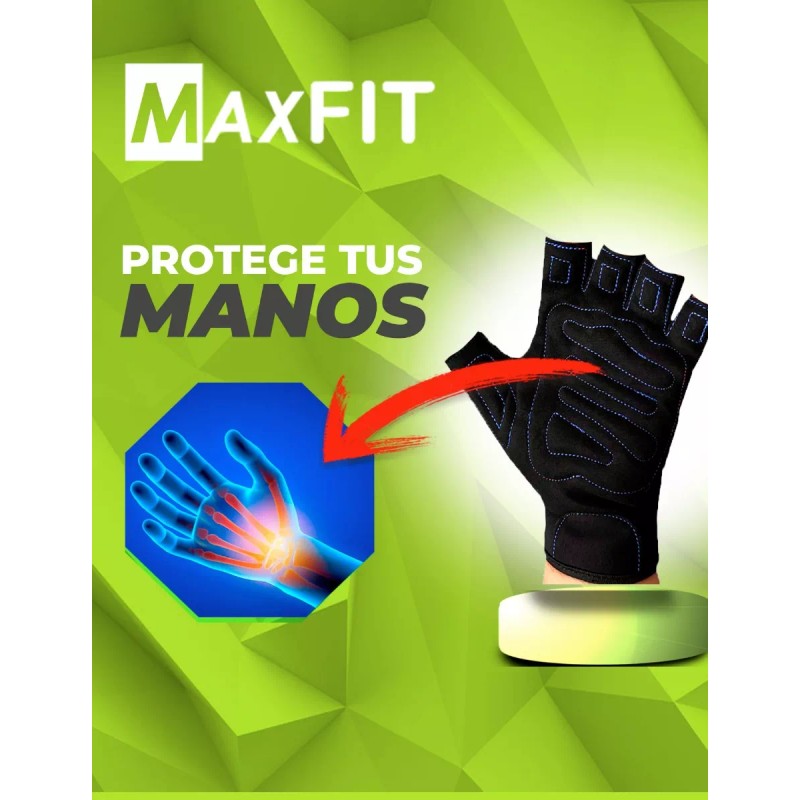 Maxfit Guantes Gym Tacticos Pesas Crossfit Gimnasio Maxfit St005
