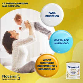Novamil Symbiotic 3 Fórmula Láctea. Bote Con 800g.