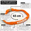 KOHLBURG Children's Bicycle Lock Combination Lock 4 Digits [Without Plasticiser,