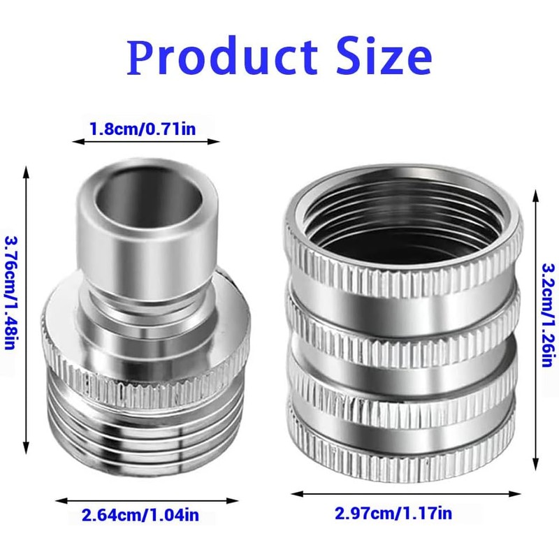 Conectores Rápidos para Manguera de Jardín 3/4" GHT Noclerv Set