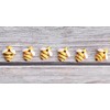 Ruwado 20 Pcs Resin Bee Flatback Embellishment Tiny Decorative Cute