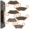 Caltric for Polaris Hawkeye 300 2006 Sintered Front & Rear