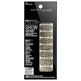 30 On The Prowl - Maybelline Color Show Mirrored Fashion Nail Stickers 18pk