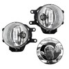 waltyotur Pair Driving Fog Lamps Assembly Replacement for RAV4 2016