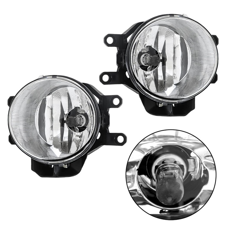 waltyotur Pair Driving Fog Lamps Assembly Replacement for RAV4 2016
