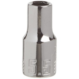 CRAFTSMAN Shallow Socket, Metric, 1/4-Inch Drive, 5.5mm, 6-Point (CMMT43511)