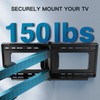 PERLESMITH Long Arm TV Wall Mount for 42-90 inch TVs,