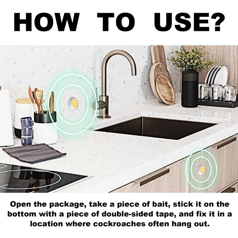 Effective cockroach snipers, safe home solutions - quantity: 1 pcs