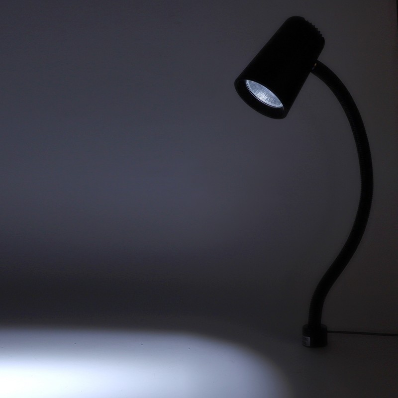 LED Work Lamp with Magnetic Base Adjustable Gooseneck for Sewing