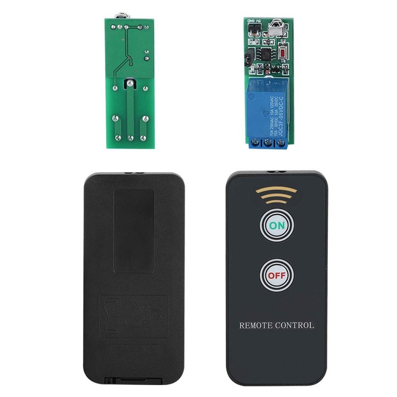 Topiky 5V 1 Channel IR Infrared Remote Control Relay Module