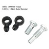 Transmission Oil Cooler Banjo Fitting Kit AN6x1/4NPSM Aluminum Alloy for