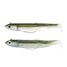 Fiiish Double Combo Off Shore Black Minnow No.1-7cm - 6g - Kaki - Ghost Minnow - BM3035