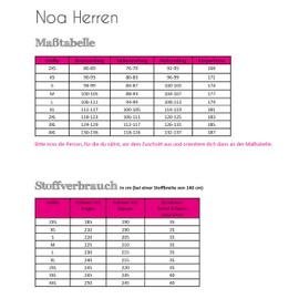 Sewing Pattern and Sewing Instructions - Men's Jumper - Noa