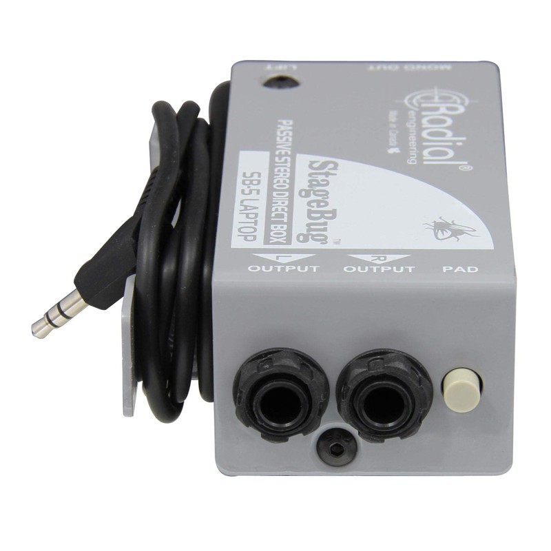 Radial Engineering SB-5 Bundle with Samson SR350 Headphones (2 Items)