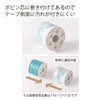 Kokuyo T-B1115-15X3SET Masking Tape, Bobbin Stripe, Gray, Set of 3