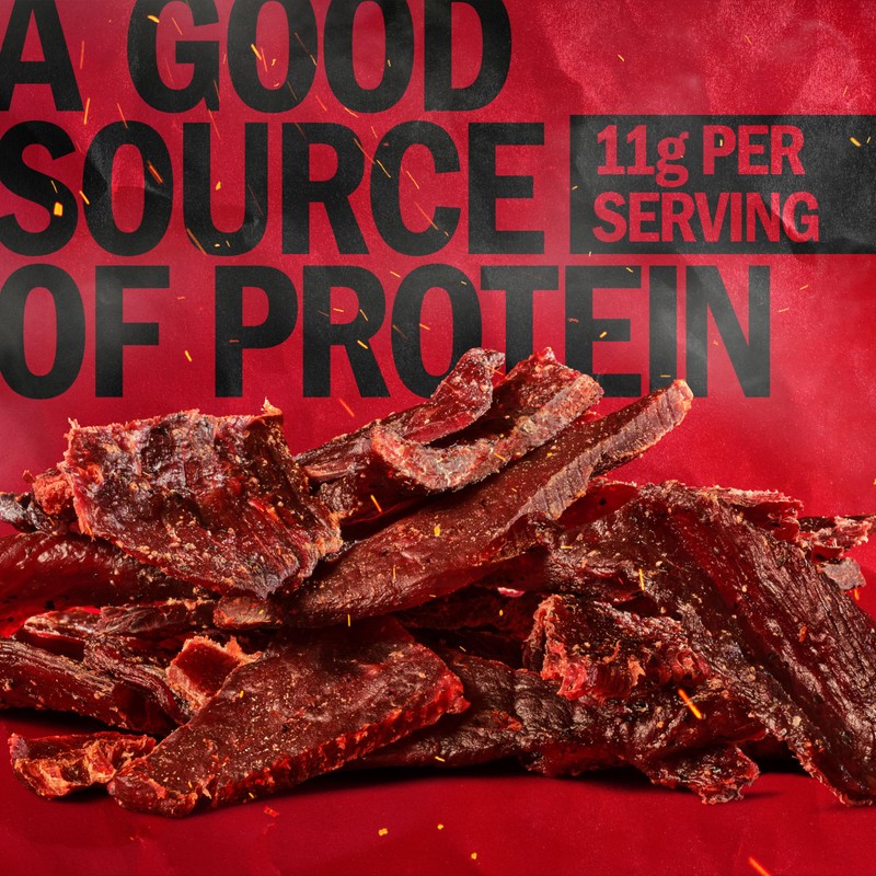 Jack Link's Beef Jerky, Teriyaki, Half Pounder Large Jerky Bag