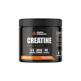 Creatina Monohidratada Micronizada en polvo sin sabor | 300G | Alta Pureza | 60 servicios.
