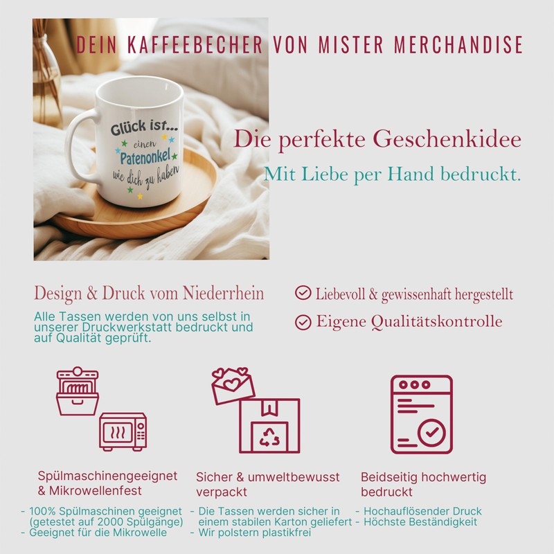 Mister Merchandise Coffee Cup Argentina Flag Tea Cup White /