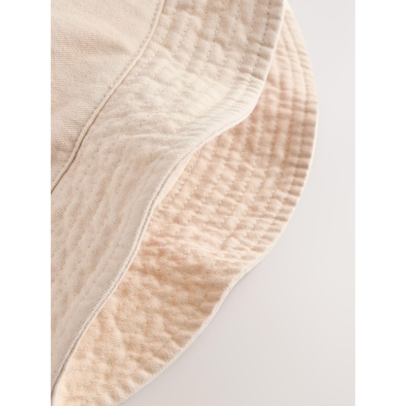 NEXT 100% Cotton Fishing Hat, cream