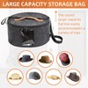 Ohiyoo Travel Hat Box Hat Boxes with Lid Storage Boxes