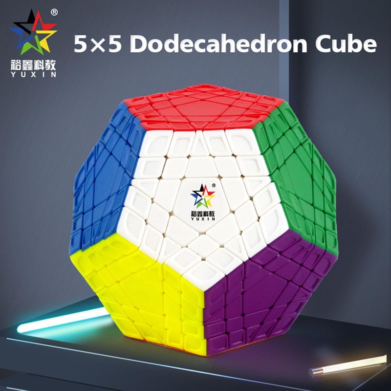 FunnyGoo YuXin HuangLong 5x5 Dodecahedron 12 Surface Gigaminx Megaminx 5x5x12