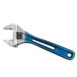 ESCO EA530HE-10 Thin Mouth Wide Monkey Wrench (Grip, Lightweight) 10.2 inches (259 mm) / 1.4 inches (36 mm)