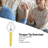 Tongue Tip Exerciser Professional PP Stainless Steel Oral Muscle Strength