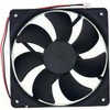 PY-1225H12S Fan 12025 DC12V 0.35A 120×120mm×25mm 2-Wire Cooling Fan