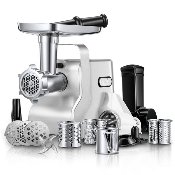 Meat Grinder Heavy Duty - 5 in1 Meat Grinder for