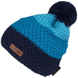 Eleven Sportswear Beanie Hat for Men Women Bobble Hat with Double Fleece Inner Zone Warm Winter Bobble Hat, Pom 2
