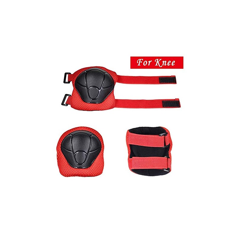 Children Protective Gear Set, 6pcs Adjustable Wrist Guards Protective Gear