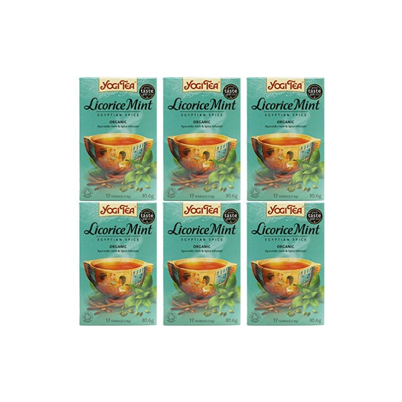 (6 PACK) - Yogi Tea - Licorice Mint | 17